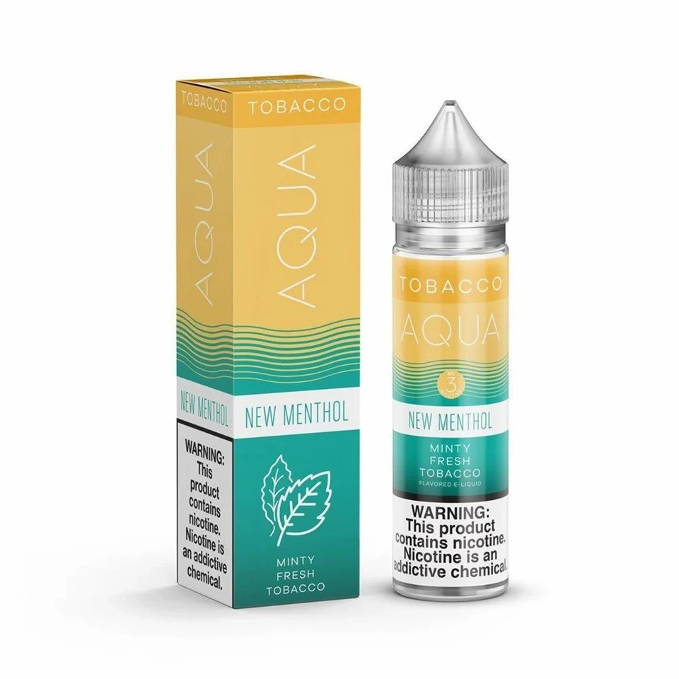 Aqua Tobacco новый ментол 60 мл eliquid