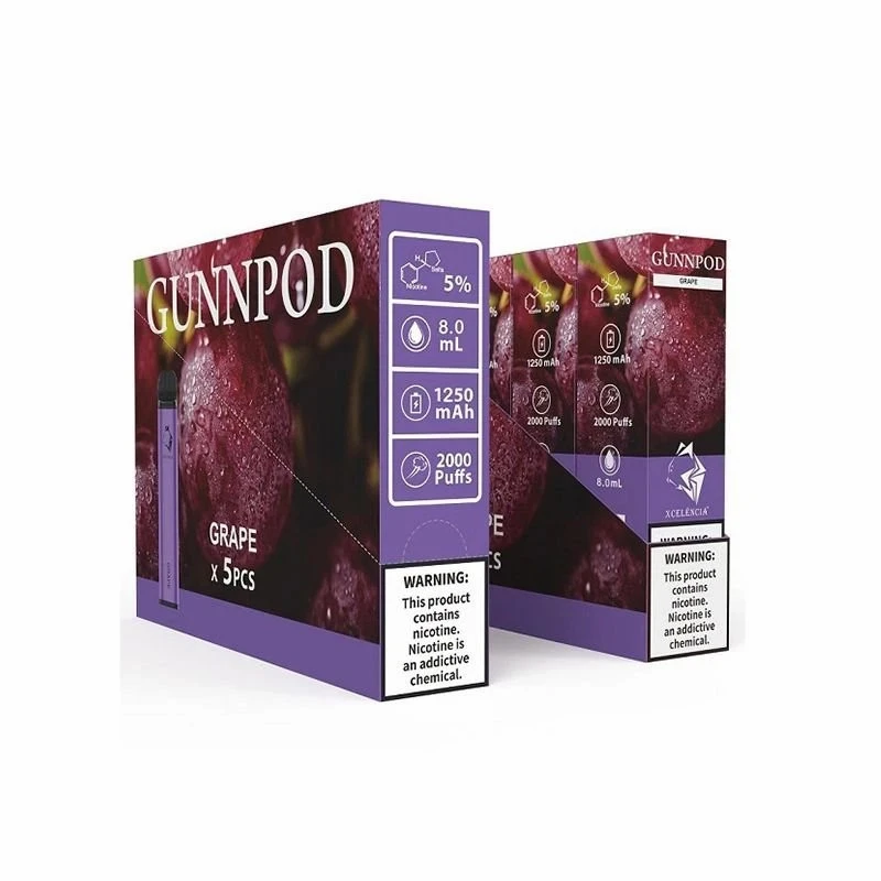 Gunnpod 2000 Puffs Disposable Vape