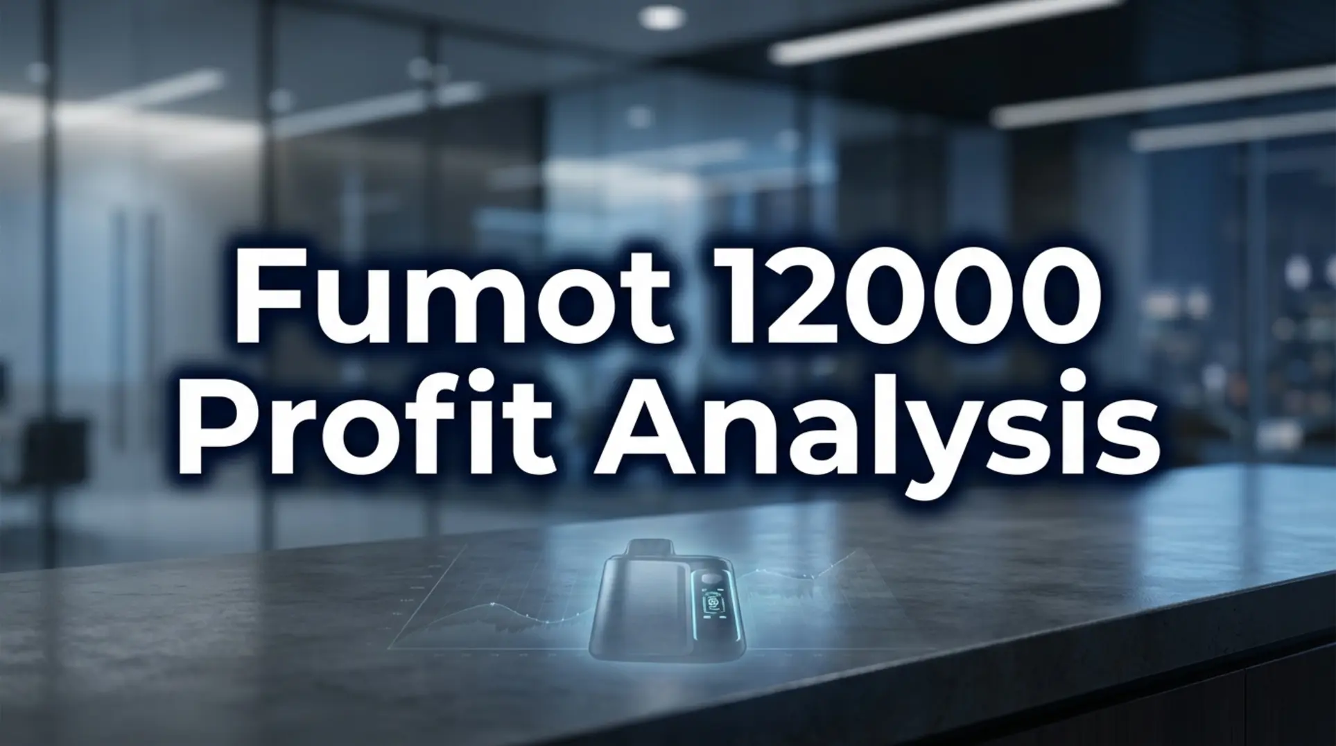 Fumot Digital Box 12000 Анализ оптовой прибыли