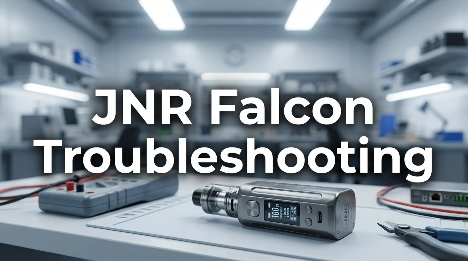 Полное руководство по устранению неисправностей JNR Falcon X 28000 Puffs ✓