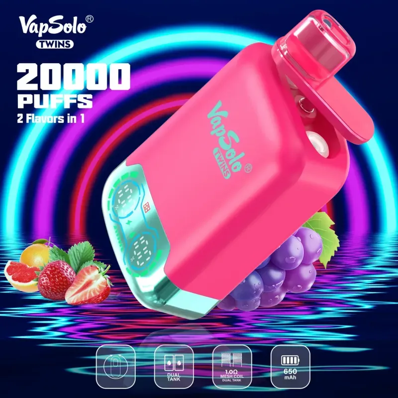 Как использовать VapSolo Twins 20000: руководство для начинающих по парению с...