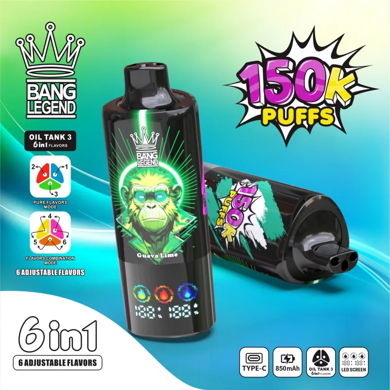 Одноразовый вейп Bang Legend 150K Puffs оптом