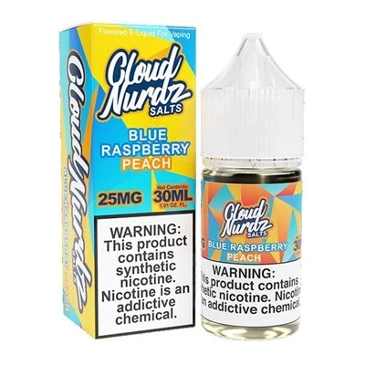 Blue Raspberry Peach от Cloud Nurdz Tfn Salts 30ml