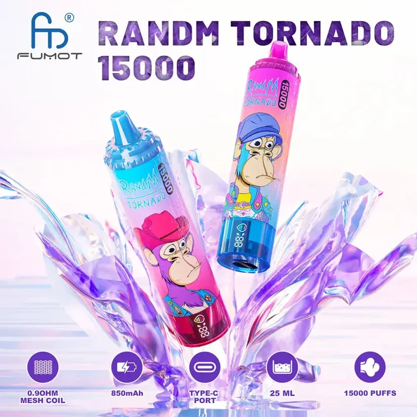 Одноразовый вейп Fumot 15000 Tornado