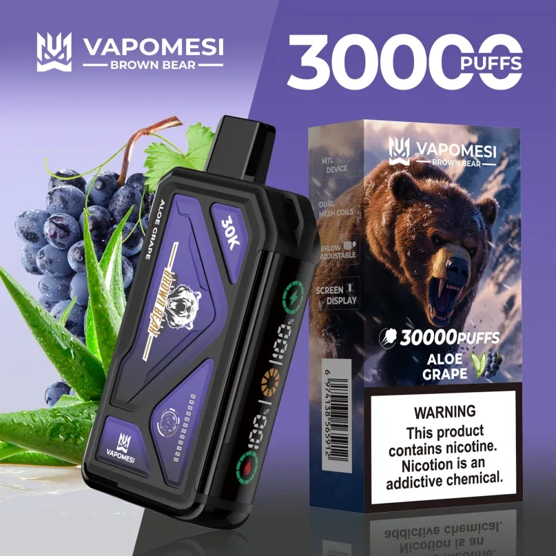 Vapomesi Brown Bear 30000 затяжек оптом вейп